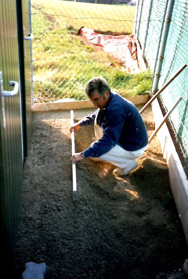 Clubhaus Bauarbeiten