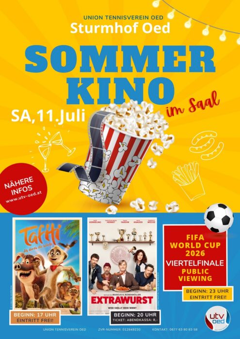 Plakat Sommerkino 2026